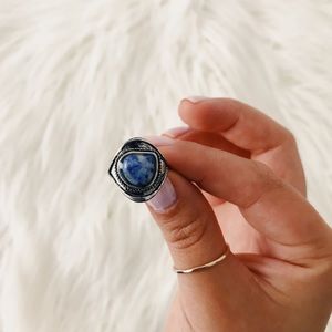 Indi Natural Stone Ring